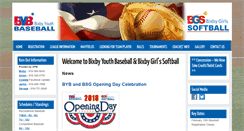 Desktop Screenshot of bixbyyouthbaseball.org